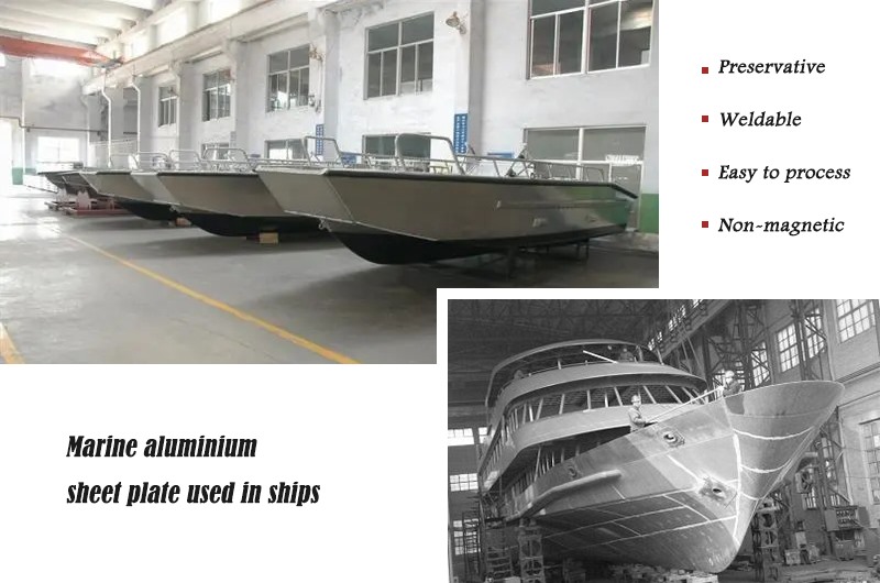Marine aluminium sheet