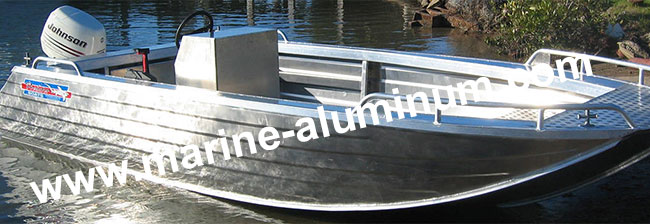 marine aluminum used in boat building