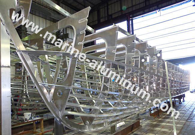 marine aluminum used in shipbuilding